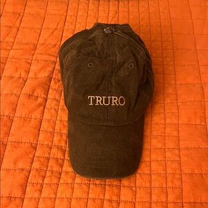 Truro Cape Cod Baseball Cap Washed Black